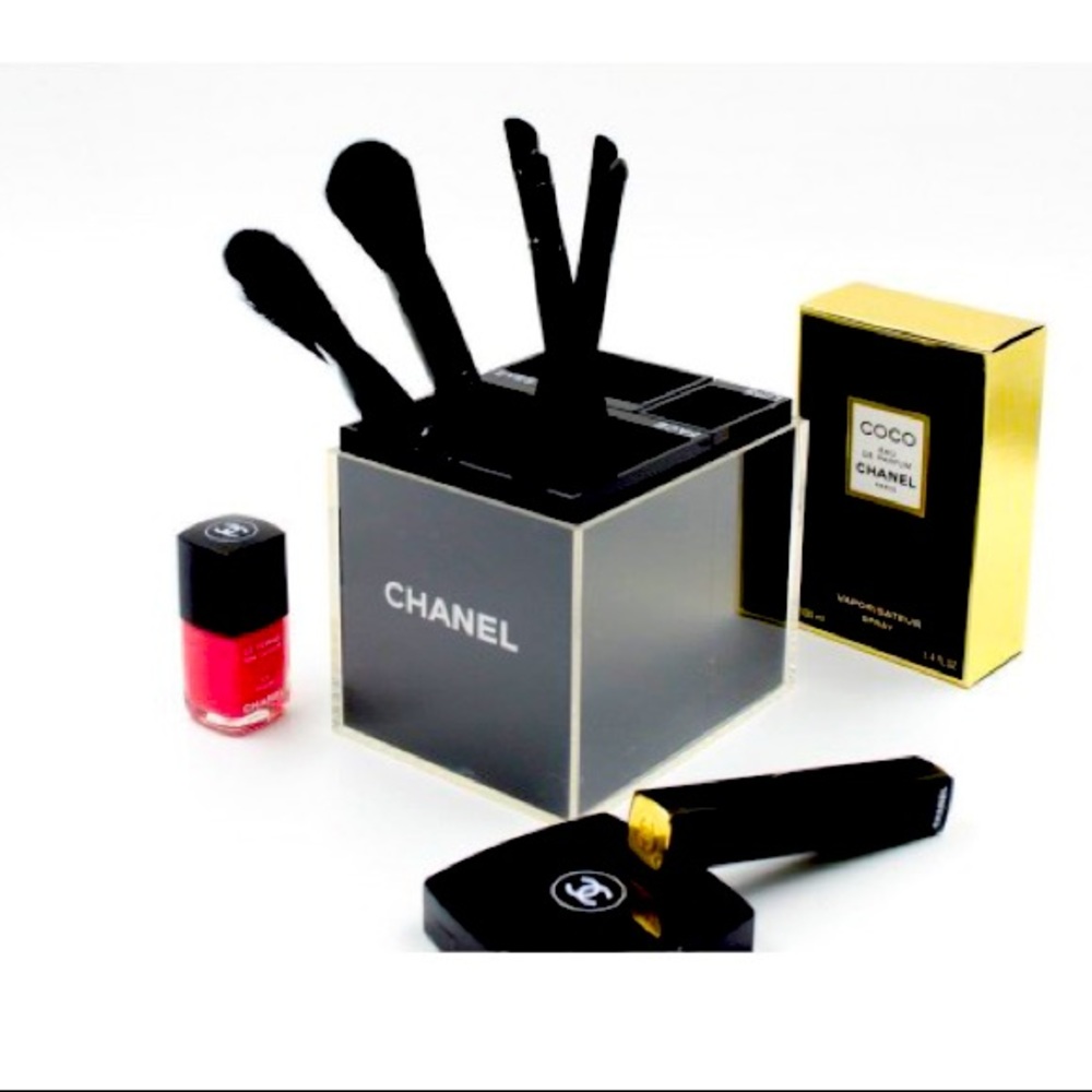 Chanel makeup vanity organizer